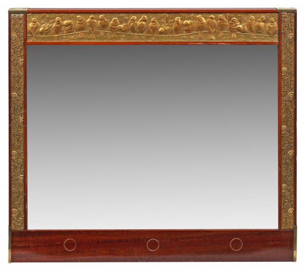 Kleiner Wiener Jugendstil-Wandspiegel