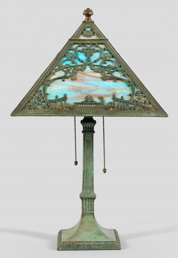Jugendstil-Tischlampe