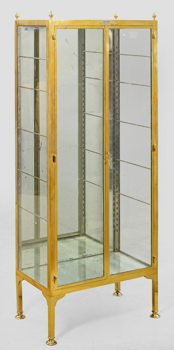 Vitrinenschrank von Flicoteaux, Borne & Boutet