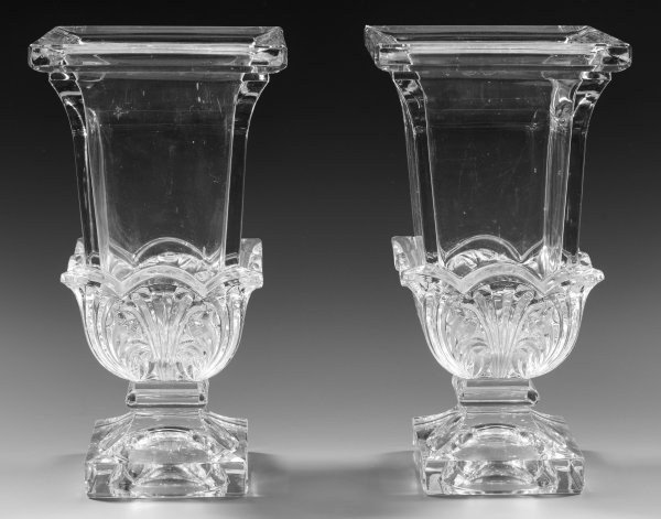 Paar dekorative Kratervasen