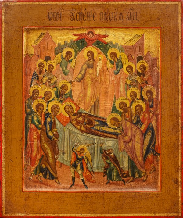 Ikone Entschlafen der Gottesmutter