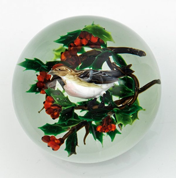 Außergewöhnlicher Paperweight von Ayotte Glass Studio