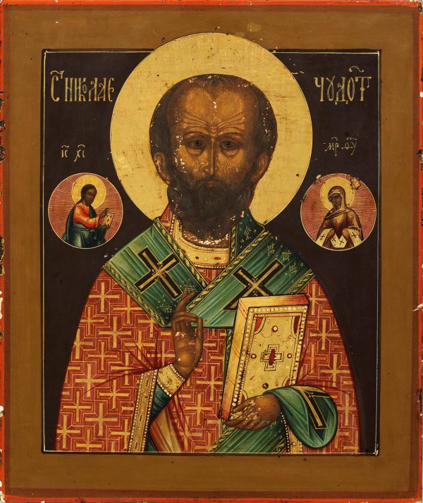 Ikone Hl. Nikolaus der Wundertäter