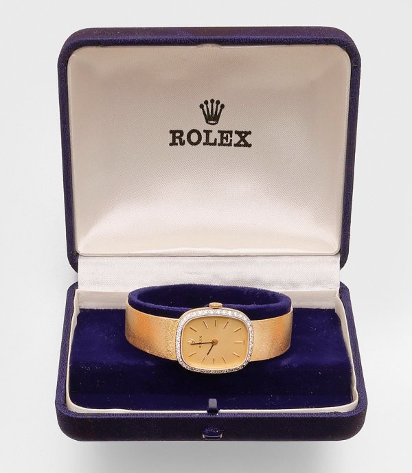 Rolex-Schmuck-Damenarmbanduhr von 1982