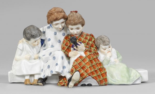 Äußerst seltene frühe Ausformung einer Hentschel-Gruppe