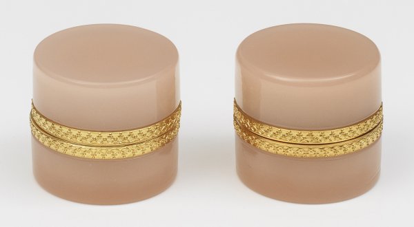 Paar Art Déco-Dosen