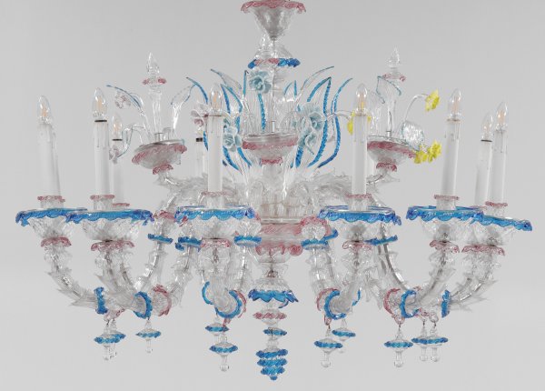 Großer Murano-Deckenleuchter