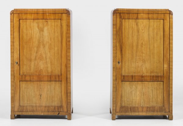 Paar Biedermeier-Schränke