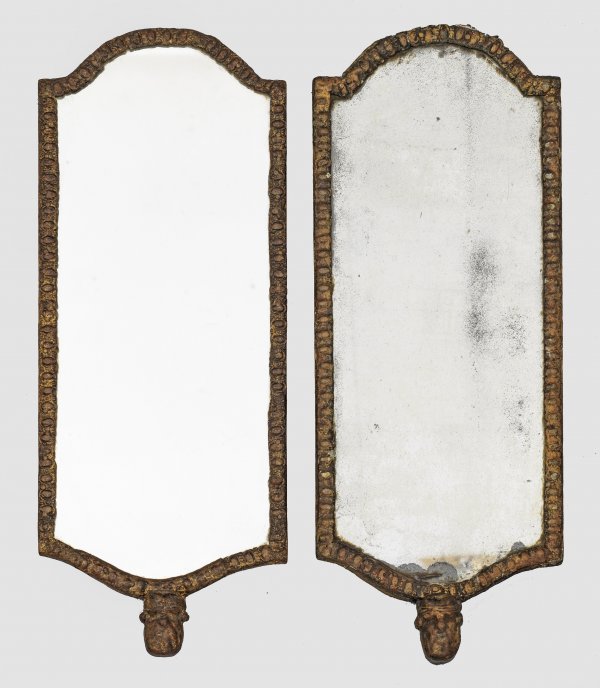 Paar kleine Spiegelappliken