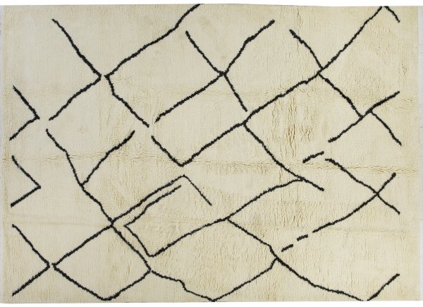 Großer moderner Berber-Teppich