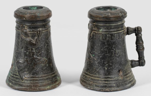 Paar Böller-Mörser