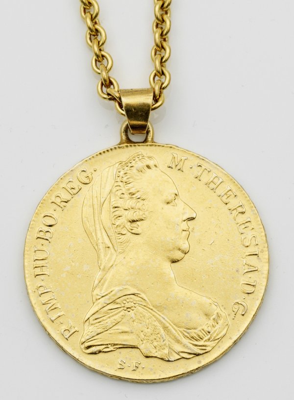Gedenkmedaille an Kaiserin Maria Theresia von Österreich
