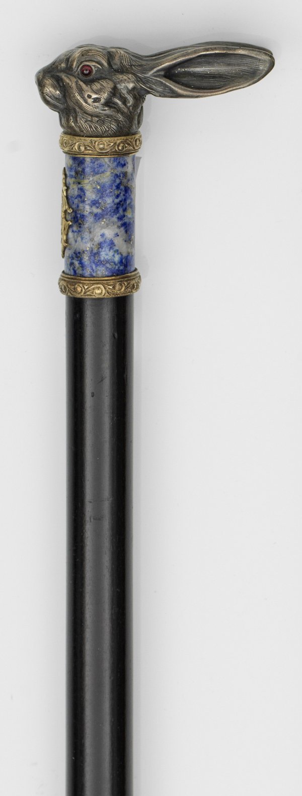 Zierstock mit figürlichem Knauf