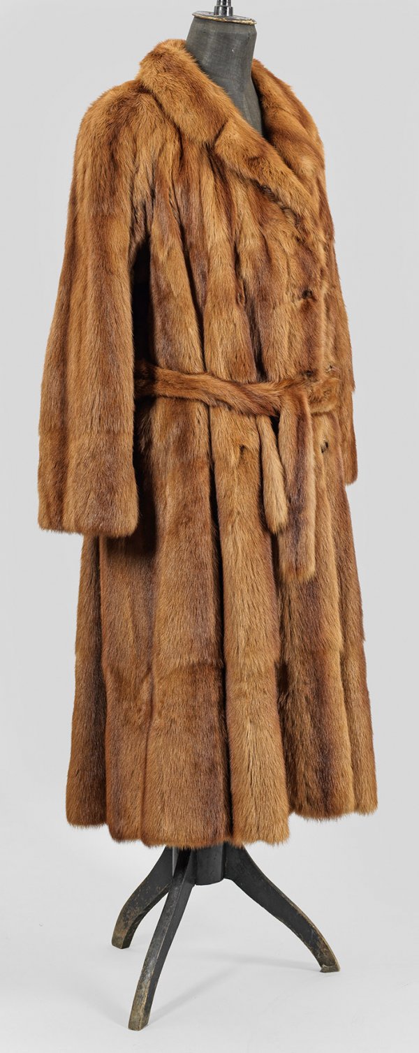 Langer Nerzmantel von JIL SANDER