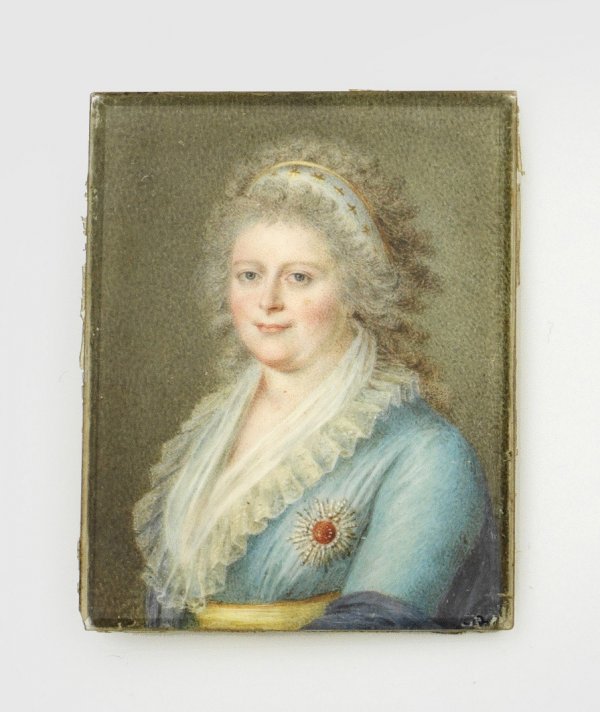 Rokoko-Damenporträt