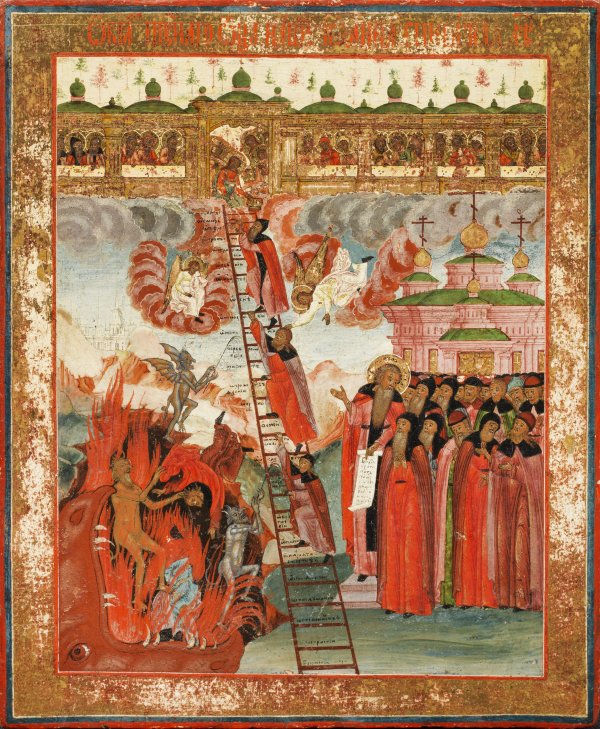 Ikone Himmelsleiter des Johannes Klimakos