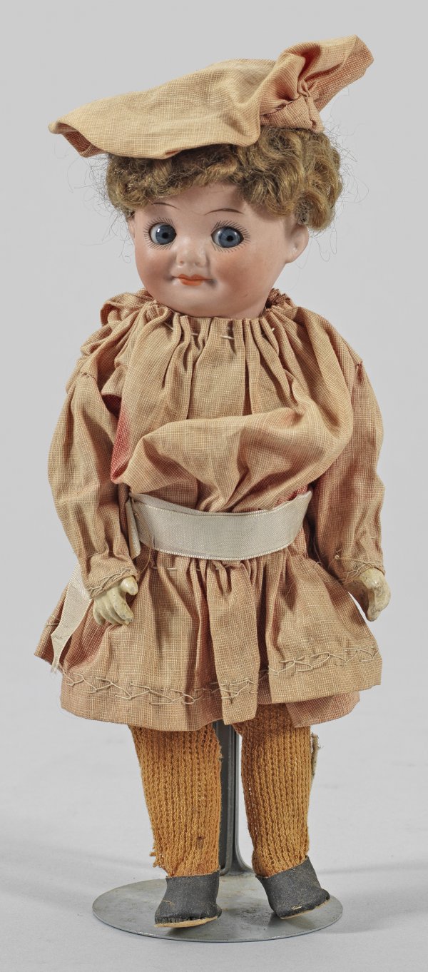 Seltene kleine Googly-Puppe von Armand Marseille