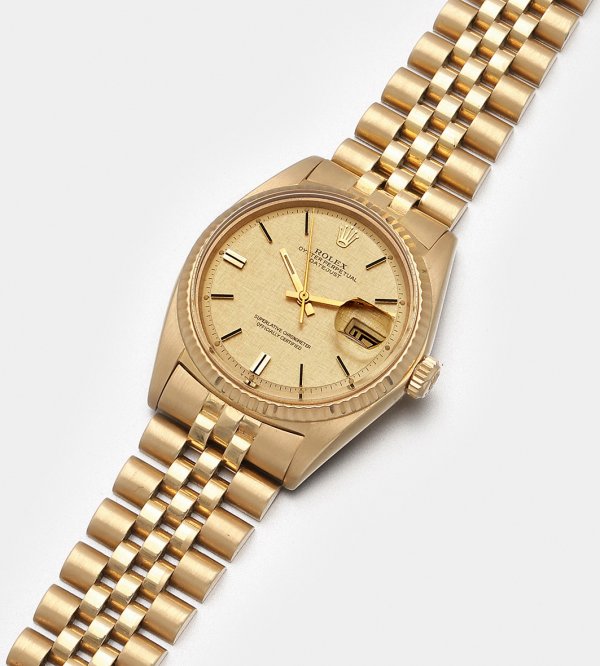 Herren-Armbanduhr von Rolex-Oyster-Datejust von 1981