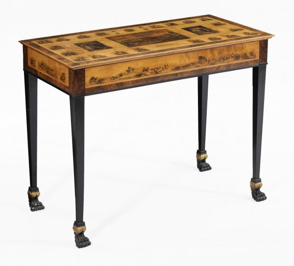 Großer Biedermeier-Konsoltisch