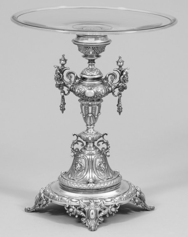 Imposanter Historismus-Tafelaufsatz