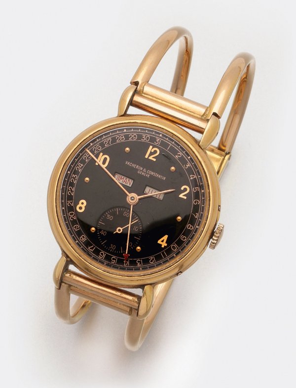 Seltene Herrenarmbanduhr von Vacheron & Constantin von 1943