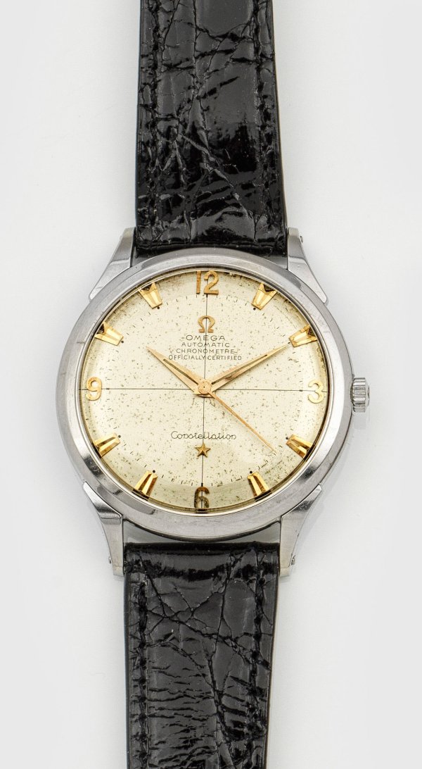 Herrenarmbanduhr von Omega Constellation von 1955