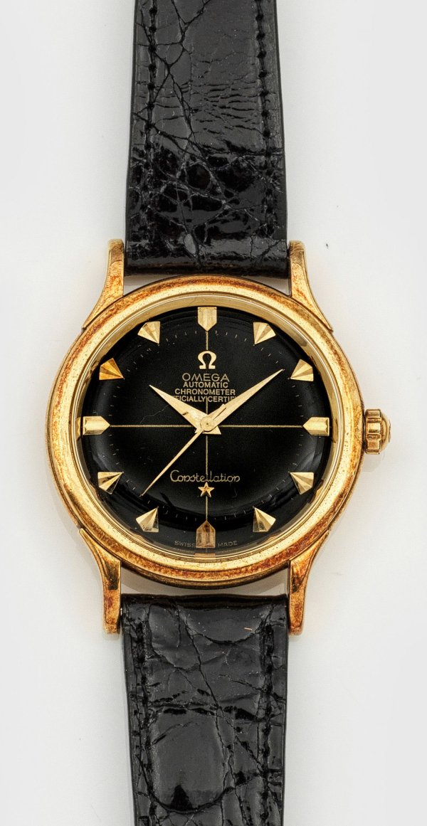 Herrenarmbanduhr Omega-Constellation der 50er Jahre