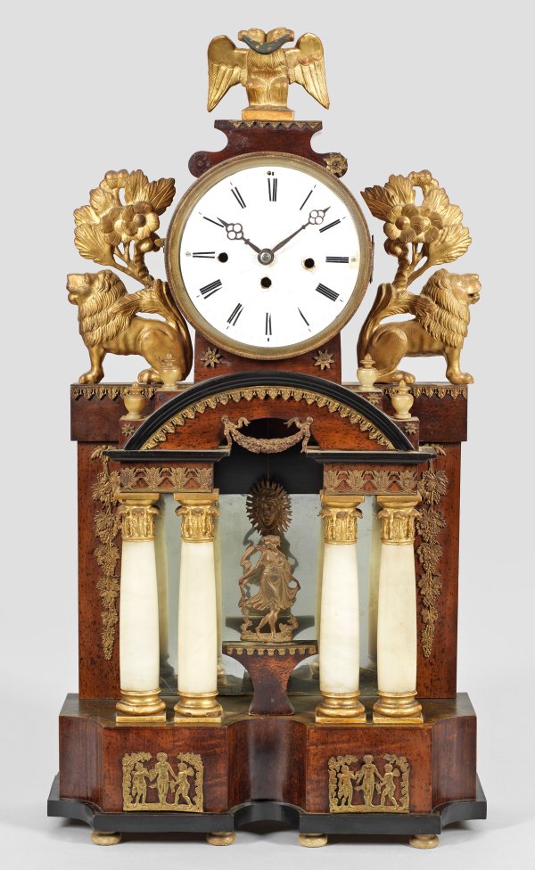 Biedermeier-Portaluhr