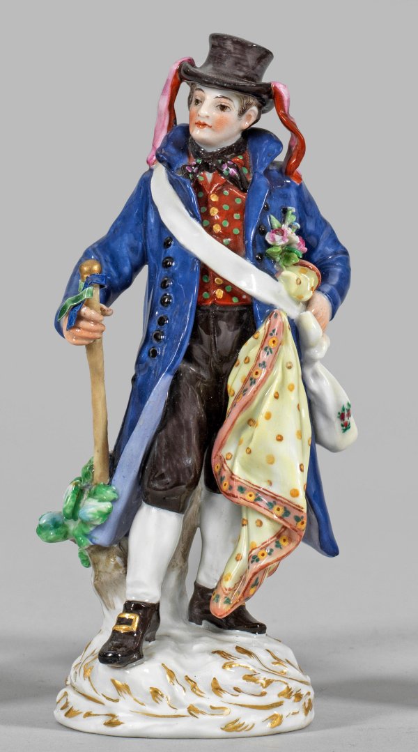 Trachtenfigur Wendischer Hochzeitsbitter