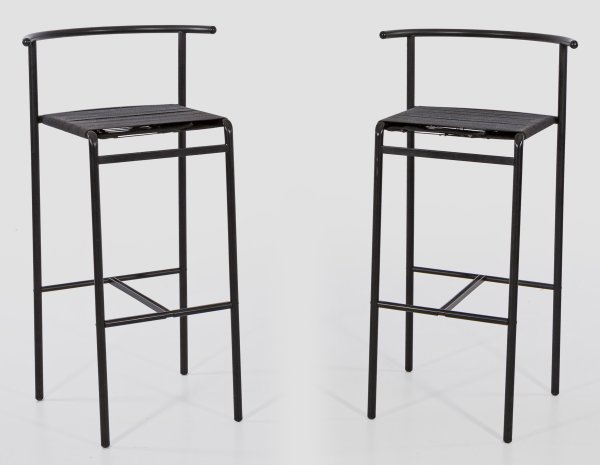 Paar Barhocker von Philippe Starck