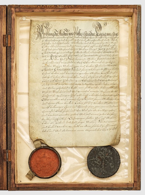 Urkunde für Spezialvollmacht