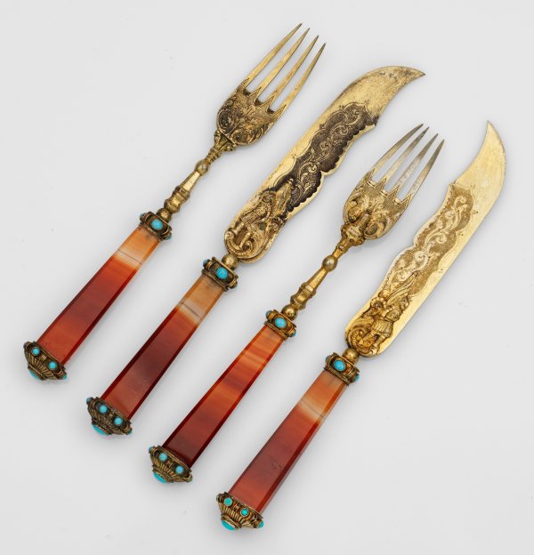 Dekoratives Historismus-Besteck