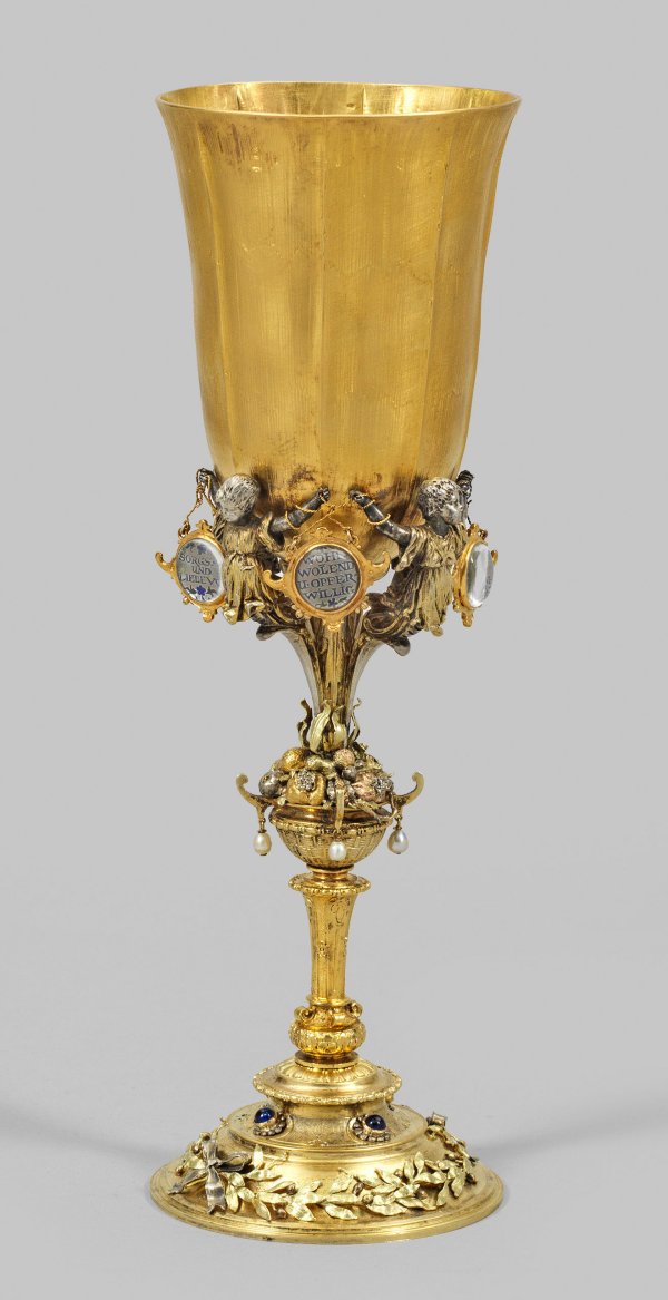 Herausragender, prächtiger Historismus-Pokal