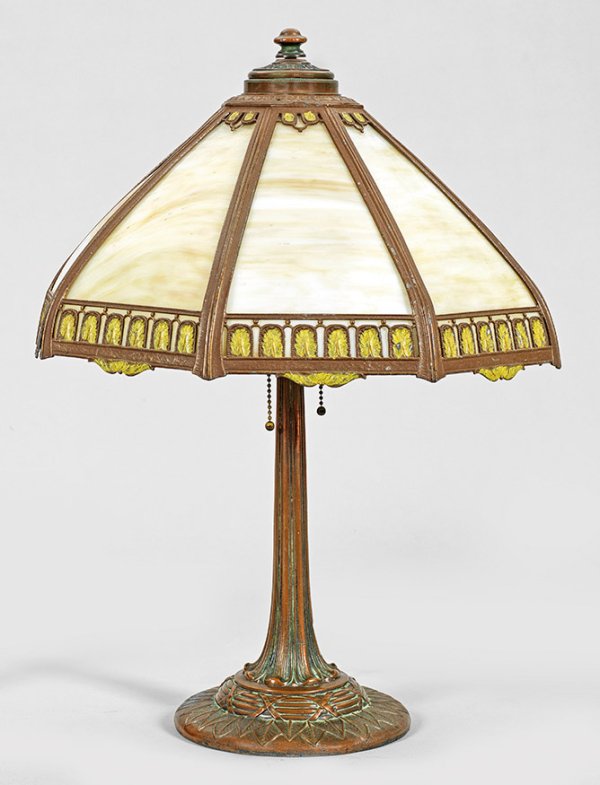 Jugendstil-Tischlampe