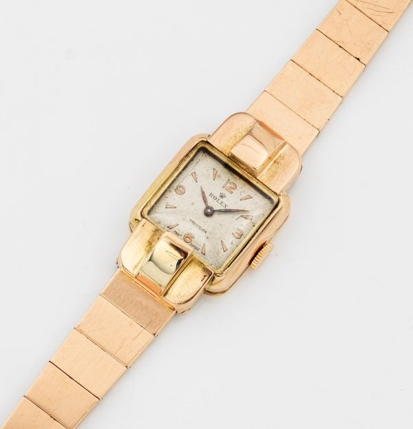 Damenarmbanduhr Precision von Rolex aus den 1930er Jahren