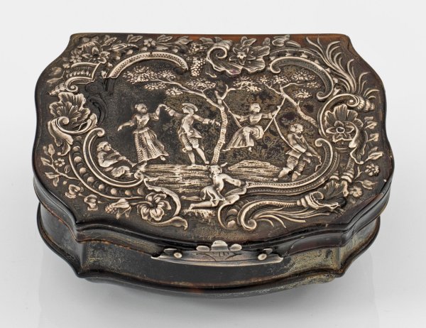 Schildpatt-Tabatiere