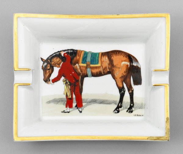 Hermès Aschenbecher Ledoux