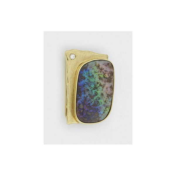 Moderner Boulder Opal-Anhänger von A. Reske