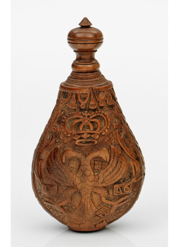 Barocke Pulverflasche