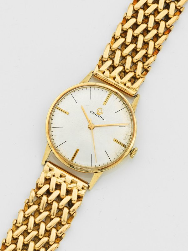 Herrenarmbanduhr von Certina aus den 1950er Jahren