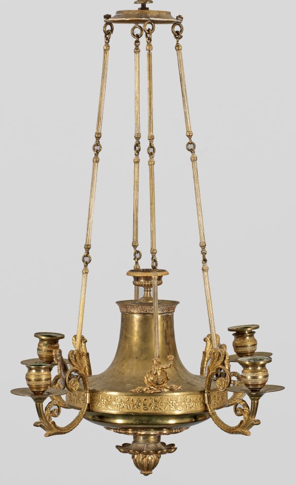 Kleine Empire-Deckenlampe