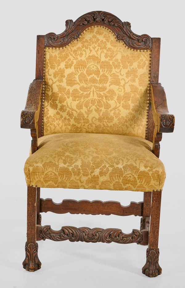 Hallensessel im Barockstil