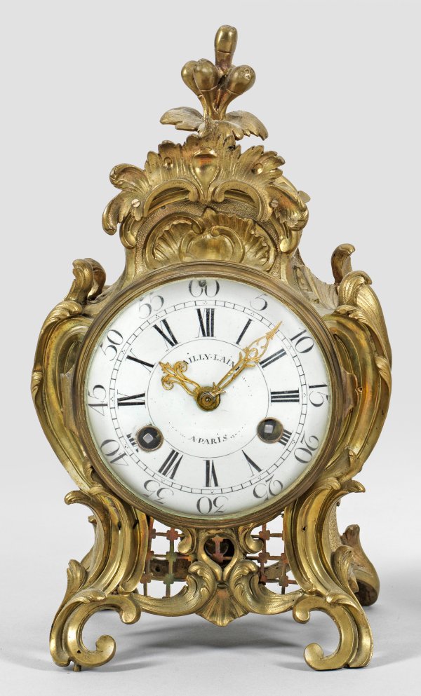 Kleine Louis XV-Pendule
