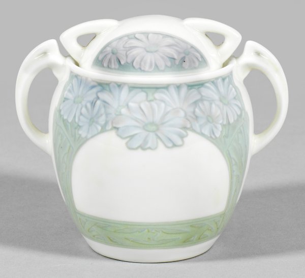 Jugendstil-Zuckerdose aus dem Margheriten-Service