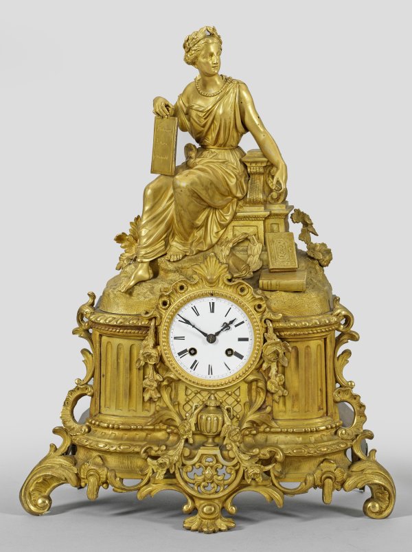 Napoleon III-Figurenpendule