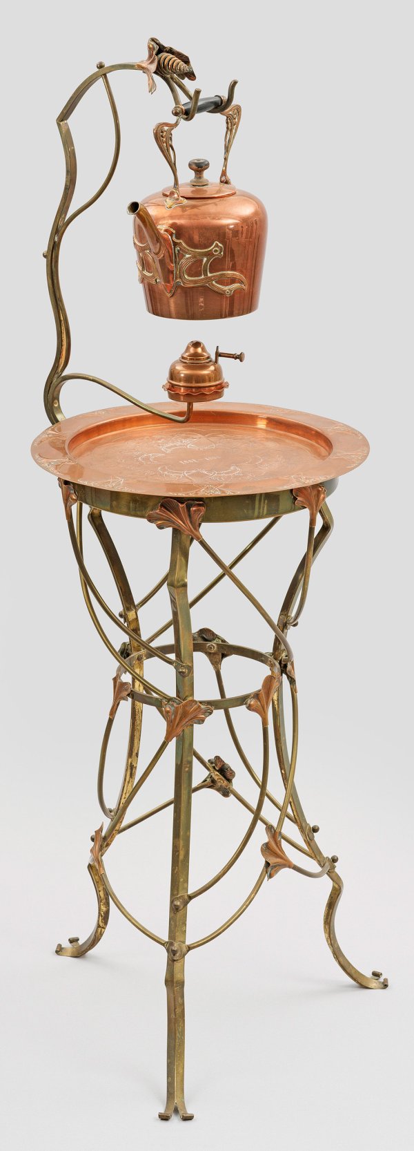 Dekorativer Jugendstil-Samovar