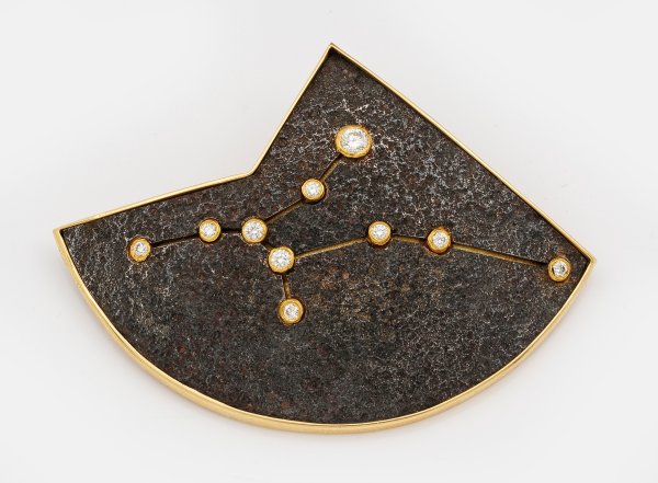 Sternzeichen-Brosche-Virgo von Heinz Petrovic,