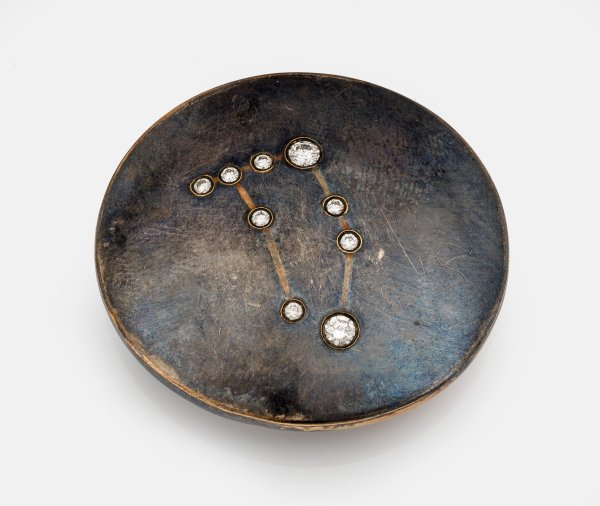 Sternzeichen-Brosche-Zwilling von Hans Petrovic,