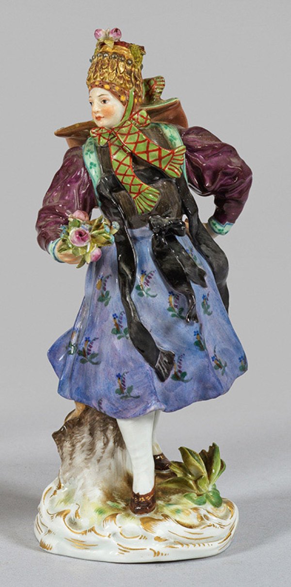 Trachtenfigur Hormetjungfer