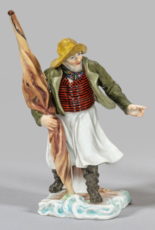 Trachtenfigur Mönchguter Schiffer